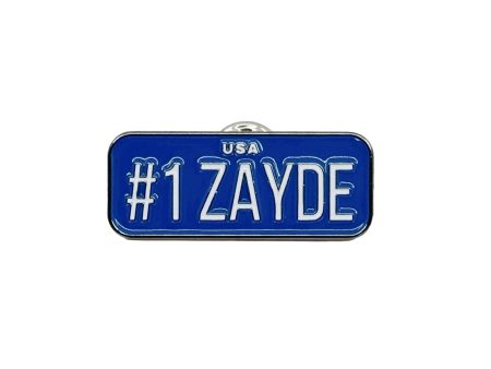 #1 Zayde Enamel Pin Online Sale