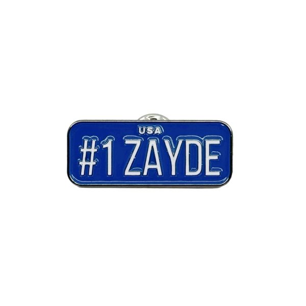 #1 Zayde Enamel Pin Online Sale