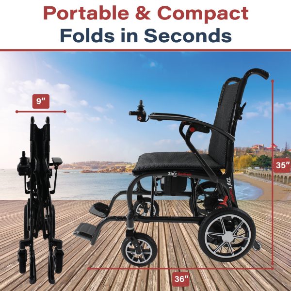 Zipr Carbon Fiber Power Electric Wheelchair Online Sale