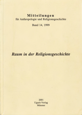 Raum in der Religionsgeschichte. (MARG 14) For Sale