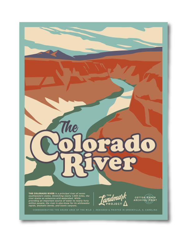 Colorado River Poster For Cheap