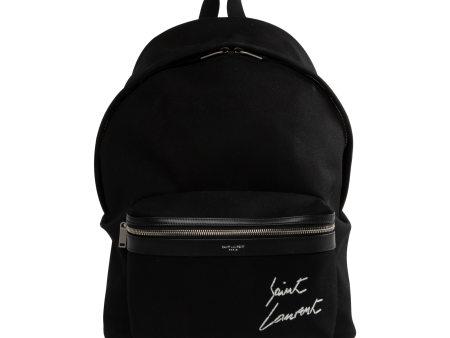 EMBROIDERED CITY BACKPACK Sale