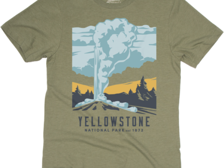 Yellowstone National Park Unisex Short Sleeve Tee For Discount