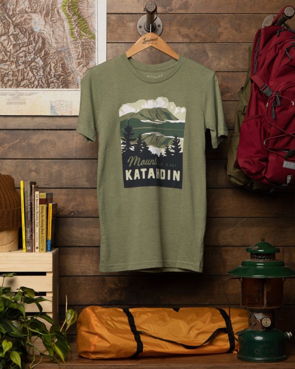 Mount Katahdin Unisex Short Sleeve Tee Fashion