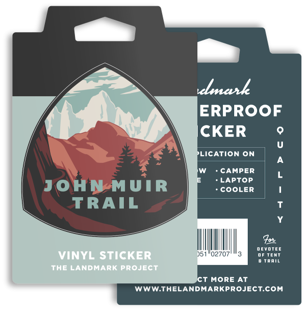 John Muir Trail Sticker For Cheap