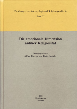 Die emotionale Dimension antiker Religiösität. (FARG 37) Supply