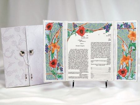 Sefer Day Ketubah by Amy Fagin Sale