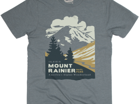 Mount Rainier National Park Unisex Short Sleeve Tee Online now