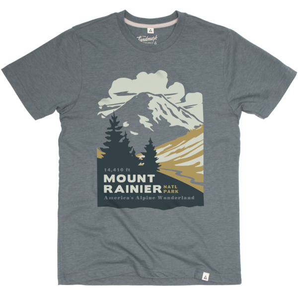 Mount Rainier National Park Unisex Short Sleeve Tee Online now