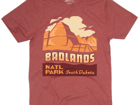 Badlands National Park Unisex Short Sleeve Tee Online