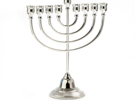 14  Classic Large Menorah-Silver Plated on Sale