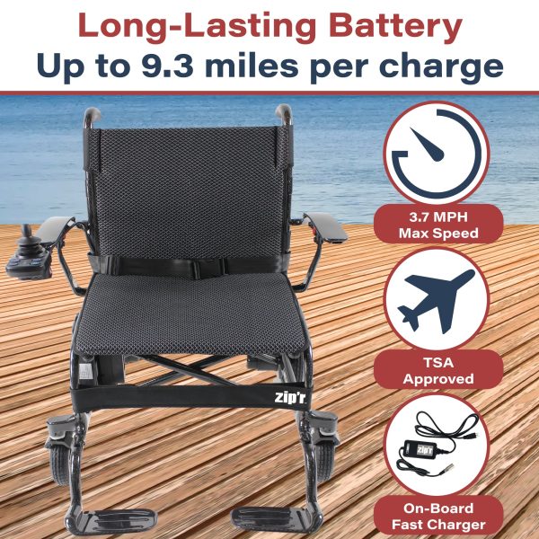 Zipr Carbon Fiber Power Electric Wheelchair Online Sale