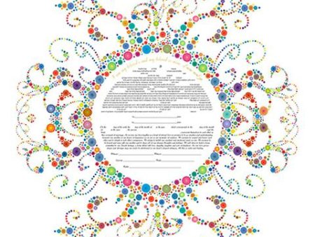 Spring Ketubah by Ruth Rudin For Discount