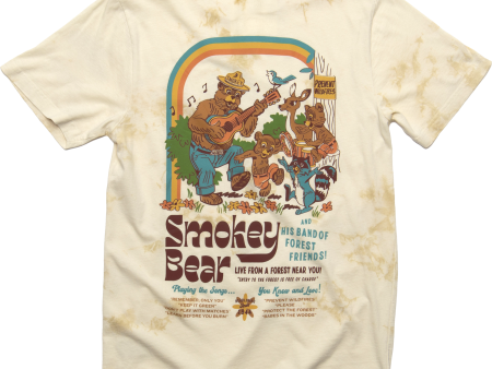 Smokey s Band Vintage Dyed Unisex Short Sleeve Tee Supply