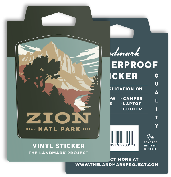 Zion National Park Sticker Online