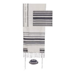 Woven Gray Tones Tallit Fashion