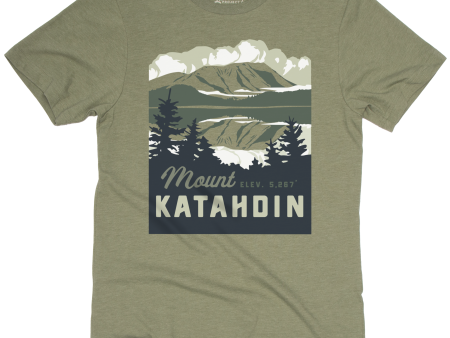 Mount Katahdin Unisex Short Sleeve Tee Fashion