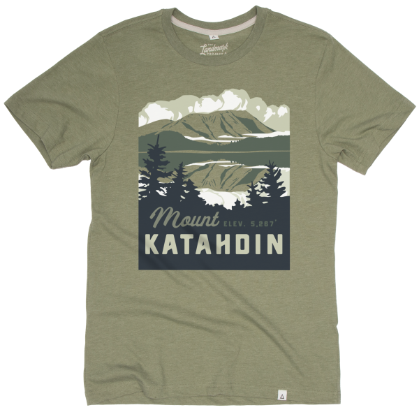 Mount Katahdin Unisex Short Sleeve Tee Fashion