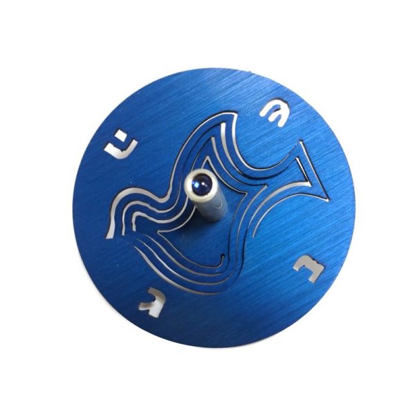 3D Blue Dove Dreidel Online Sale