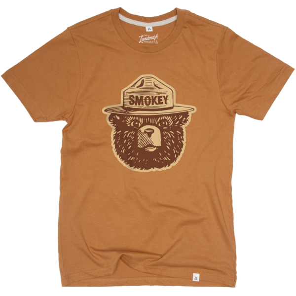 Smokey Bear Logo Unisex Short Sleeve Tee Cheap