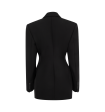 DOUBLE BREASTED CONTOUR BLAZER (WOMENS) Online Hot Sale