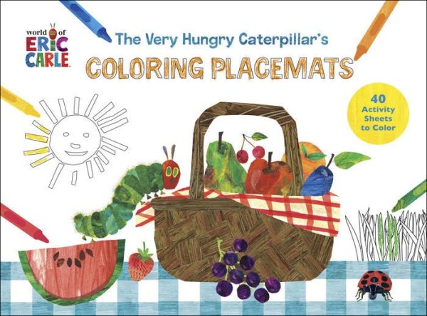 The Very Hungry Caterpillar s Coloring Placemats Sale