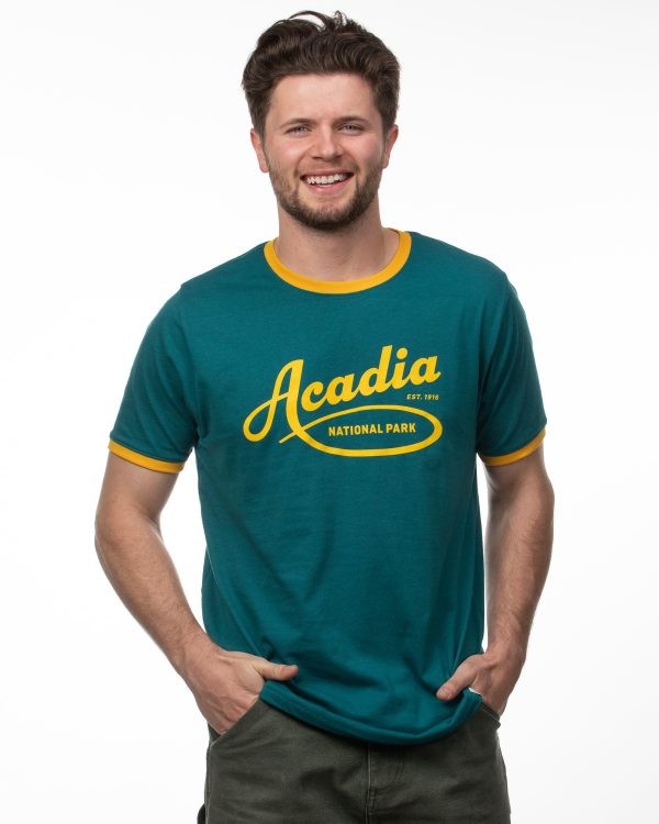 Acadia Type Unisex Short Sleeve Ringer Tee Online Hot Sale