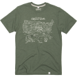 NPS Map Unisex Short Sleeve Tee For Discount