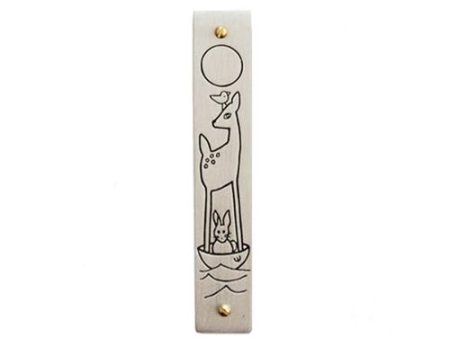 Woodland Ark Mezuzah by Emily Rosenfeld on Sale