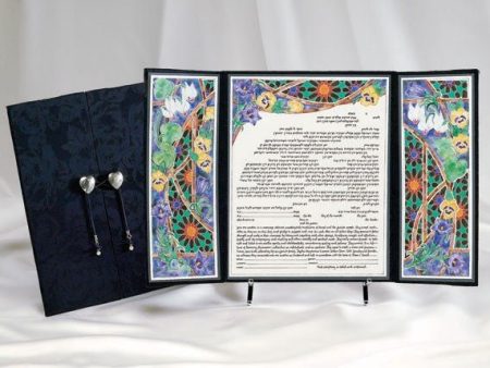 Sefer Night Ketubah by Amy Fagin For Sale