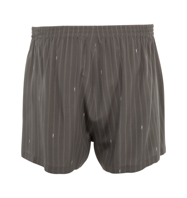 STRIPED SILK DE CHINE SHORTS (MENS) For Discount