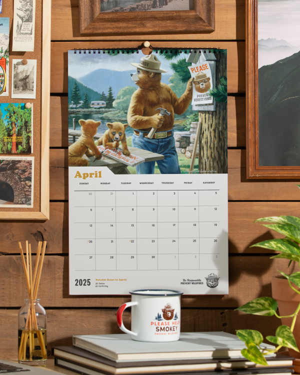 2025 Smokey Bear Calendar Online