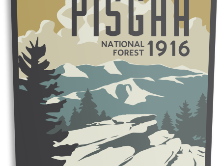 Pisgah National Forest Sticker Supply