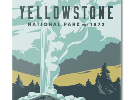 Yellowstone National Park Magnet Online Hot Sale