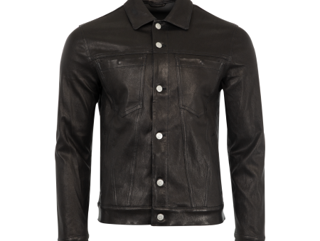 LEATHER JACKET (MENS) For Cheap