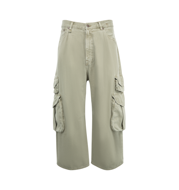 Cropped Multi Pocket Cargo Pants (Mens) Online