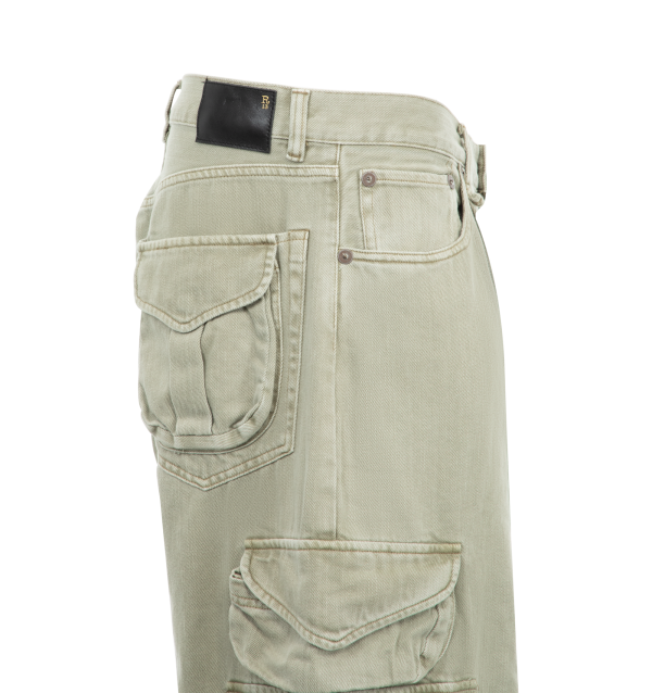 Cropped Multi Pocket Cargo Pants (Mens) Online